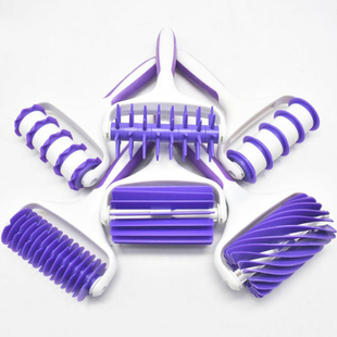 极速Cake Fondant Strip Ribbon Cutter LattiNce Embosser Dough