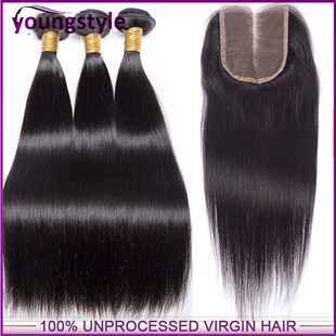 hair vpirgin weave straight clo 极速Peruvian with human