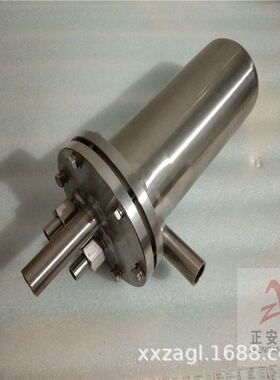 新品TR4炉水冷却器旋涡冷却器TAR3电厂取样不锈钢预冷装置立式冷