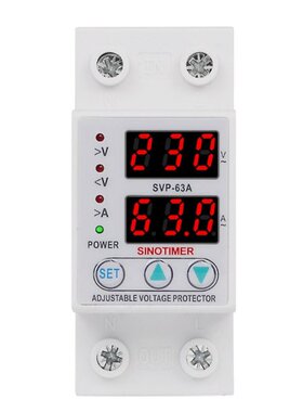 新品Din Rail Adjustable 63A 230V 1 Phase Over UndeVr Voltage