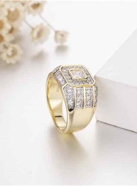 极速Vintage Rings for Men JeweAlry Diamond finger Ring set g