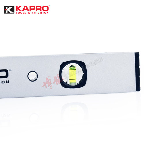 新品。双视窗方管水平尺7w81C高精度以色列/嘉宝银白色装修