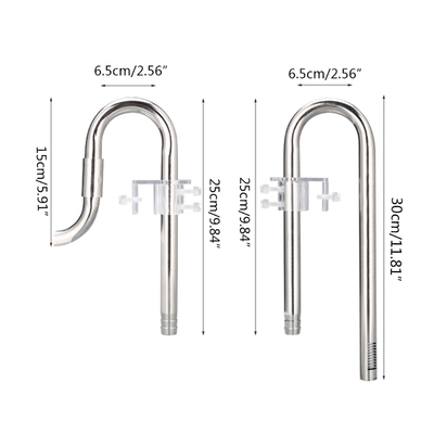 极速Aquarium Water Grass Fish Tank Filter INnflow Outflow Li