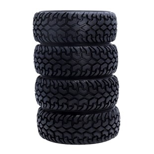 Wheel 12m Rally Tyre Rubber 75mm Road Tires 11g0 极速4PCS