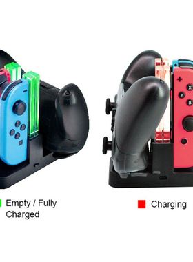 极速Controller Charger for Nintendo Switch ChargingW Dock St