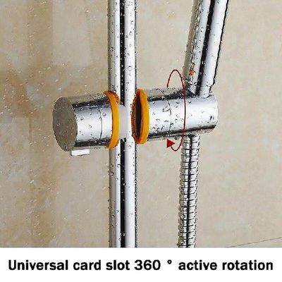 极速Adjustablie Shower Head Holder Shower Rail Rod Slider