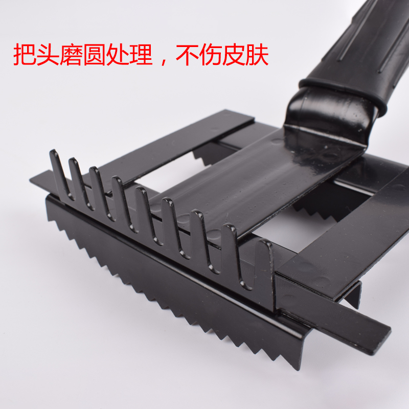 极速牛毛梳子牛羊马用挠毛神器马毛梳牛用止痒耙S 梳毛耙牛毛刷子