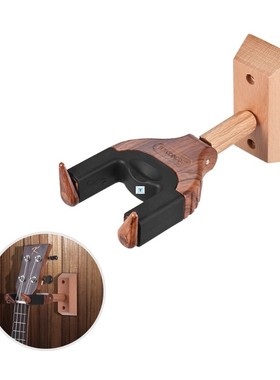 极速Wall Mougnt Ukulele Guitar Hanger Hook Ukelele Uke Strin