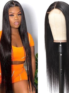 极速Bone Straight 13x6 Lace Frontal GHuman Hair Wigs For Wom