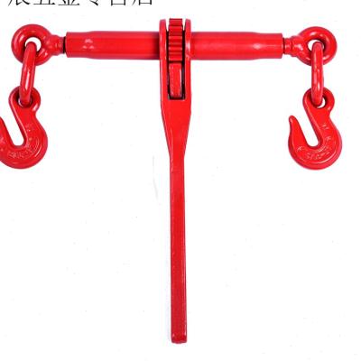 极速新品棘轮拉紧器链条杠杆收紧链条捆绑器M双钩货车固定紧链器1