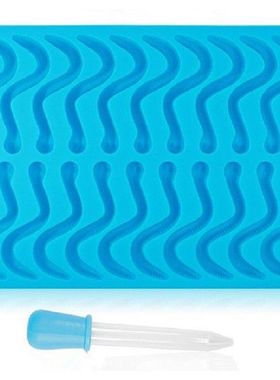 极速2021 eNew Useful 20 Cavity Silicone Gummy Snake Worms