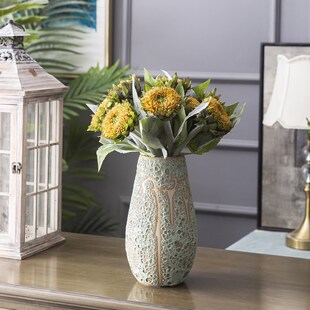 极速复古a北欧风情欧式高仿真向日葵花单支太阳花酒店会所样板间