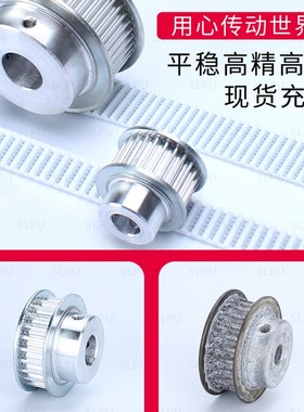 极速同步轮5M-30齿p带轮铝合金/45号钢同步带轮工业带轮现货同步