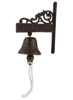 极速Bell Doorbell Iroqn Cast Door Shaking Manually Wall Rust