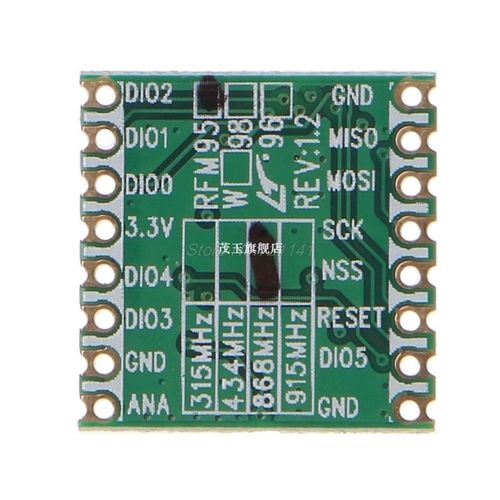 极速RFM95 RFM95W lSX1276 Wireless Transceiver Module LoRaTM