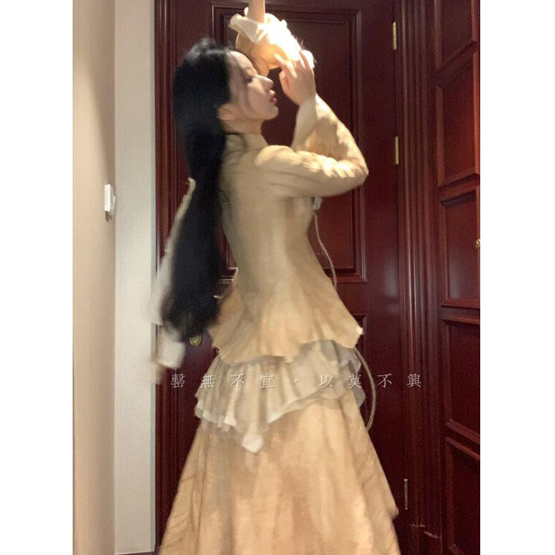 《枯秋》新中式盘扣亚麻