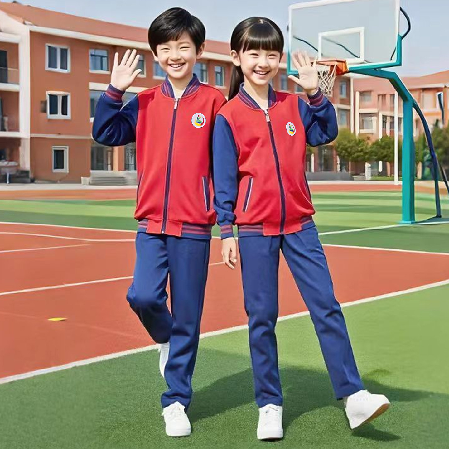 惠州惠城区小学生冬装外套校服