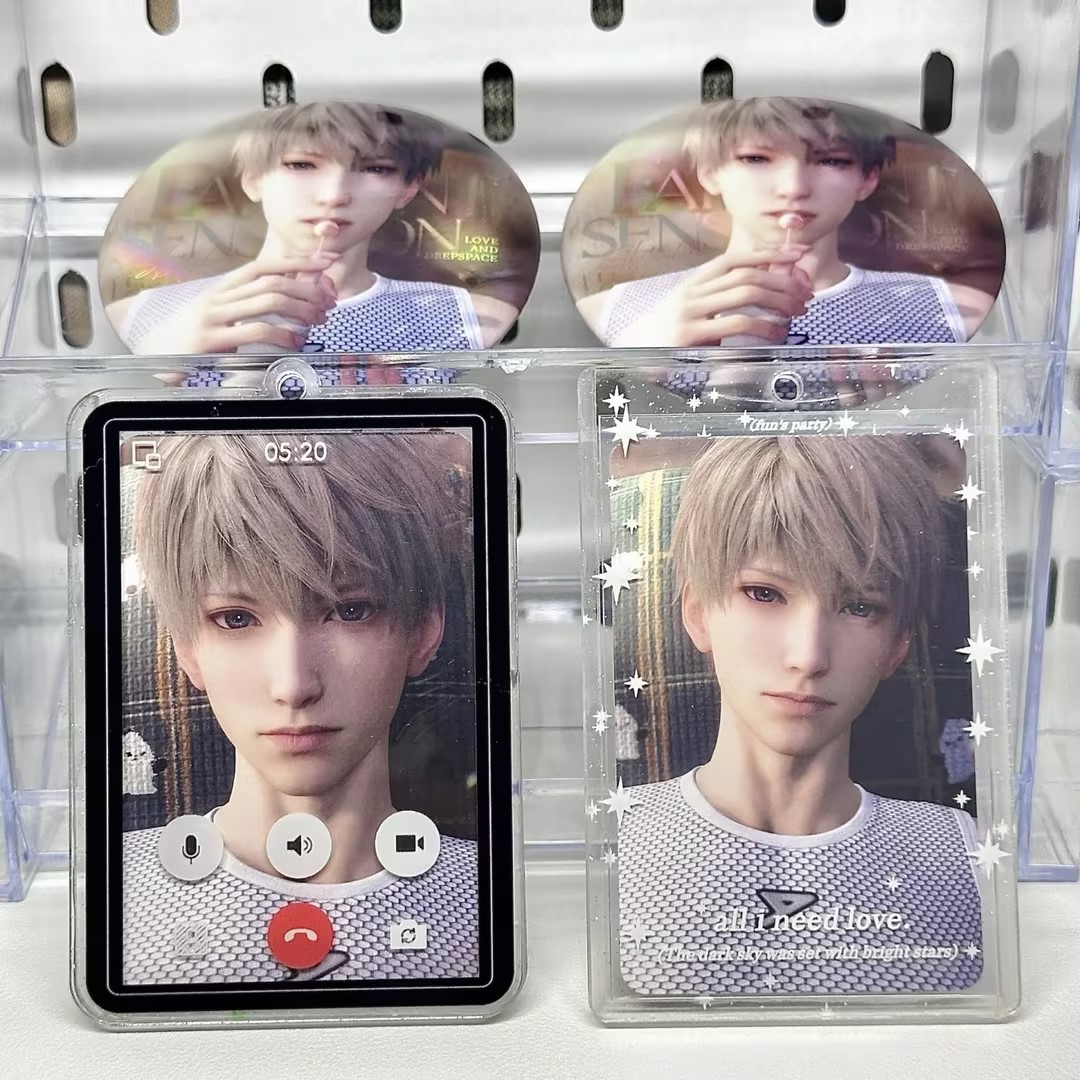 恋与深空沈星回卡套无属性追星拍立得展示保护套包挂件闺蜜礼物