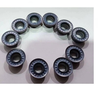 普特斯数控铣刀片RPMT08T2 RPMT10T3 RPMT1204MOE-JS P858抗磨