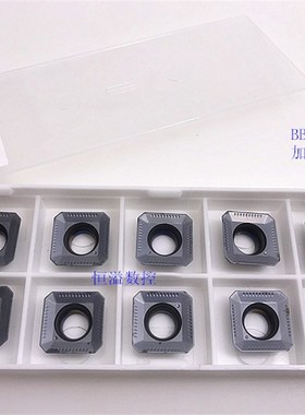数控铣刀片 四方 SEKT1204AFTN-BW BB915/BB620 装KM铣刀盘刀片