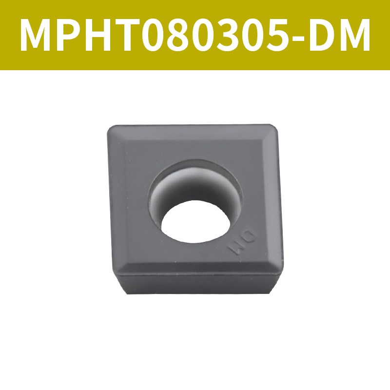 高标品质三c面刃数控铣刀片MPHT120408 060304-DM YBG302 钢件铝