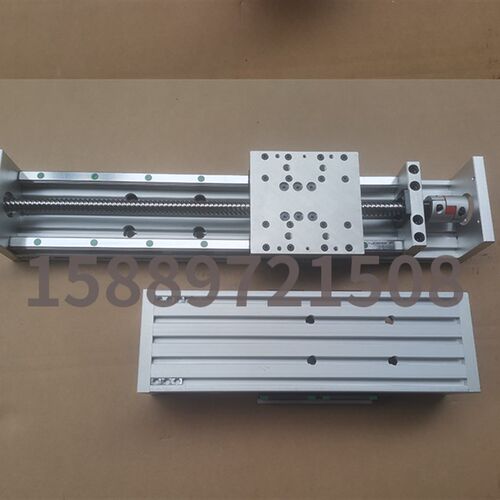 新品滚珠丝杆滑台模组直线导轨精密步进伺服电机十字Y手动工作台