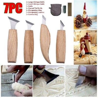 极速1~5PCS /lot Wmood Carving Chisels Knife For Basic Wood C