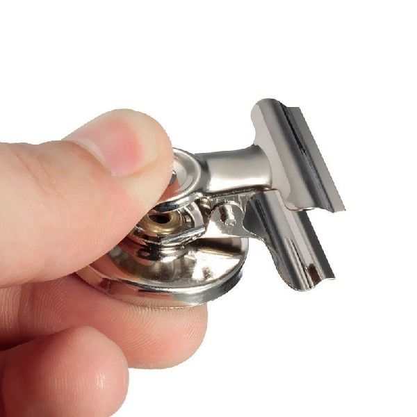 极速5Pcs Frihdge Magnet Clips Message Note Holder Grip Magne