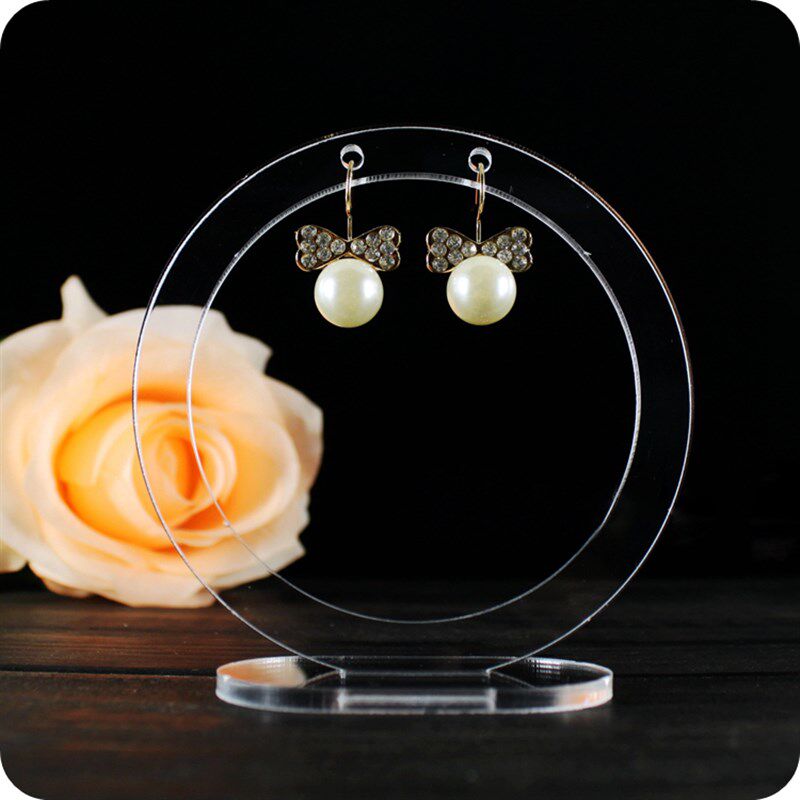新品Roubnd Earring holder stand jewellery display organizer