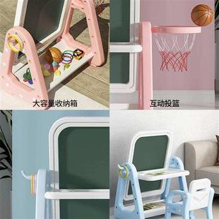 极速画之宝画架家用幼儿童宝宝小孩子落地支架式S学写字画画可擦