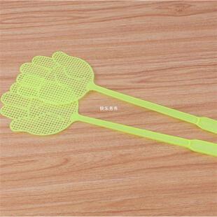 新品10Pcs/set Palm Pasttern Plastic Fly Swatter Household