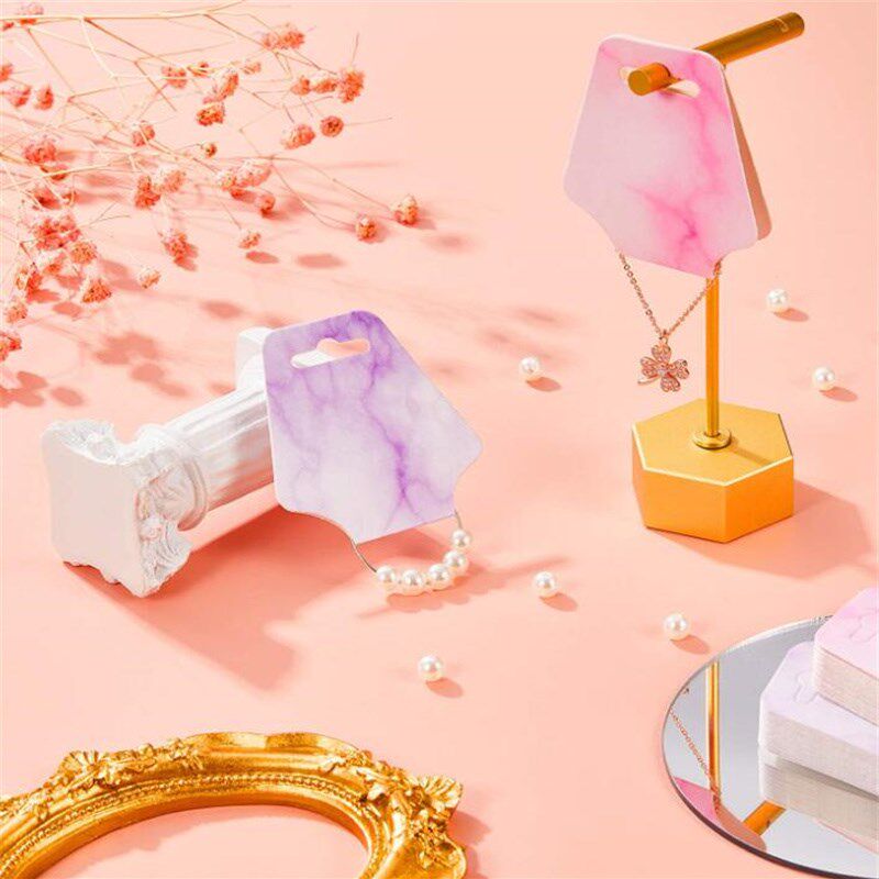 新品50pcs Earring Jewelry Display CEard Cardboard Paperboard
