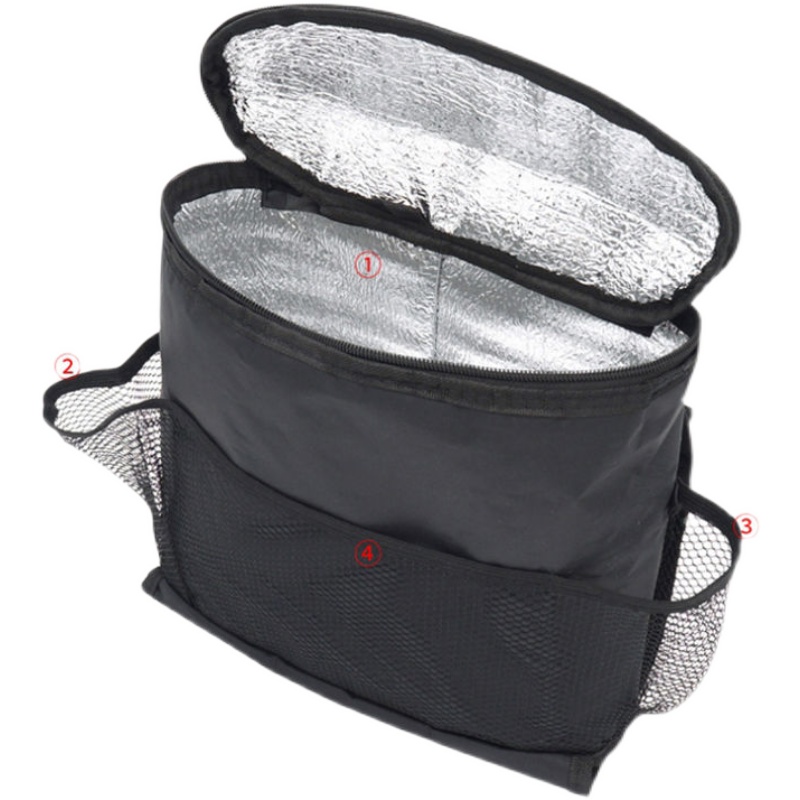 极速适用小牛电瓶车改装前置v储物盒雅迪DMQ6收纳袋通用电动车防