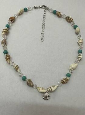 极速Vacation Style Conch Necklace Shell PendRant Necklace