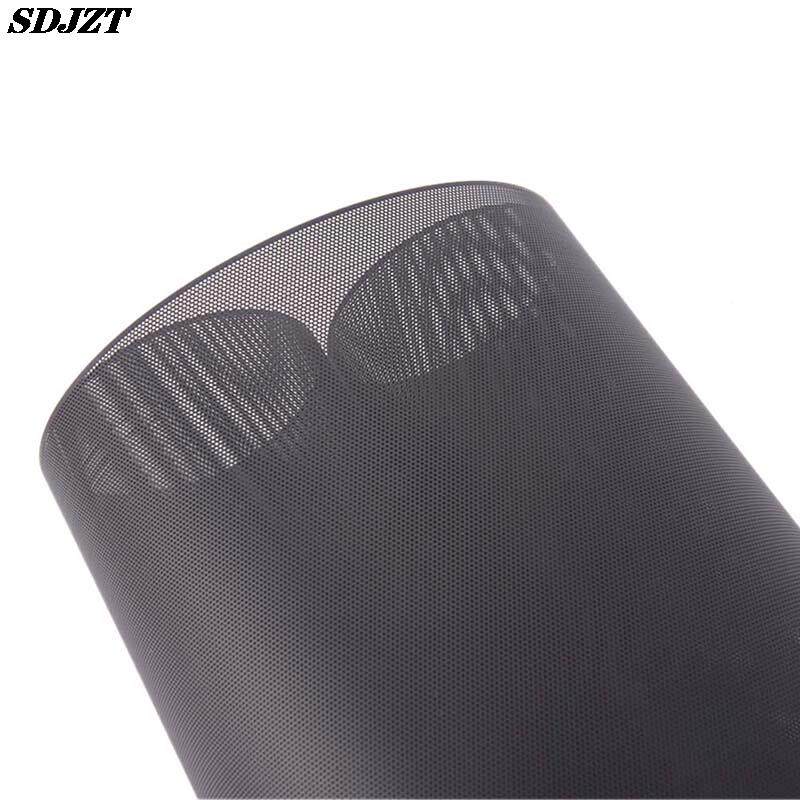 新品1m x 0cm Computer Mesh DIY PVC PC Case OFan Cooler Black