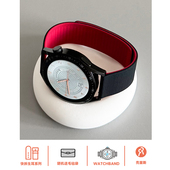 壳里斯iwatch表带云木纹硅胶Fit3磁吸GT5适用s10苹果applewatch华为watch4pro手表GT6荣耀2红米5小米8手环9ro