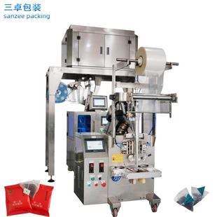 尼龙三角包袋泡茶包装机 全自动内外袋茶叶包装机 保健茶包装机