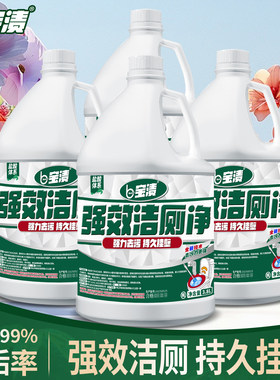 商用大桶装清液洁厕灵酒店超强力
