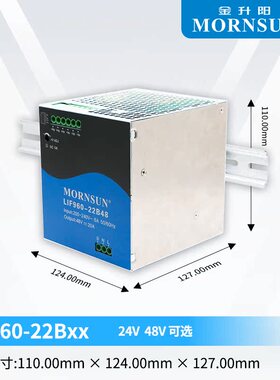 24V导轨开关电源金升阳960W大功率电源LIF960-22B24V48V主动式PFC