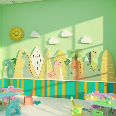 画室环创意布置美术教室装饰文化贴纸幼儿园墙面艺术育机构培训班