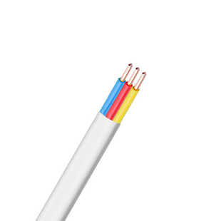 起帆电线BVVB3*0.75 1 1.5 2.5 4 6平方铜芯家装空调国标硬护套线