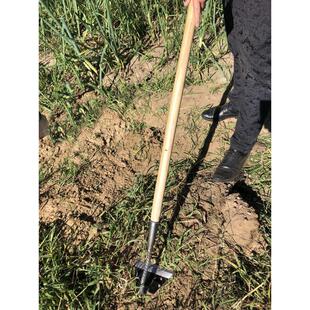 全钢加厚农用除草专用锄头家用锄草种花种菜农具花锄翻地松土耙子