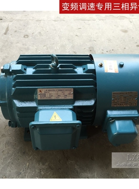 上海力超变频调速电机三相异步电动机YVF2-100L1-4 铜线2.2kw