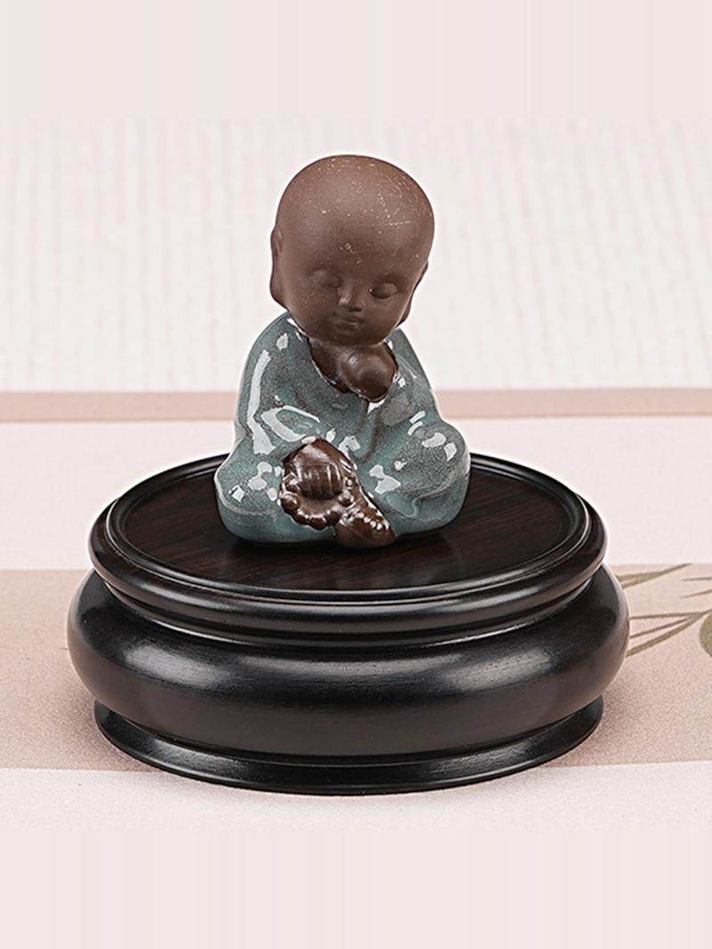 紫光檀圆形底托红木制杯子建盏摆件工艺品托架香炉葫芦实木小底座