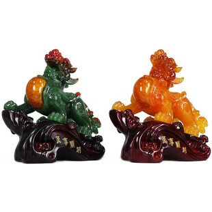 树林丰万事顺利招财貔貅摆件皮丘皮休家居客厅装饰品饭店开业礼品