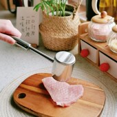 少量 出口不锈钢松肉锤厨房拍牛排锤子嫩肉敲肉锤宝宝辅食神器