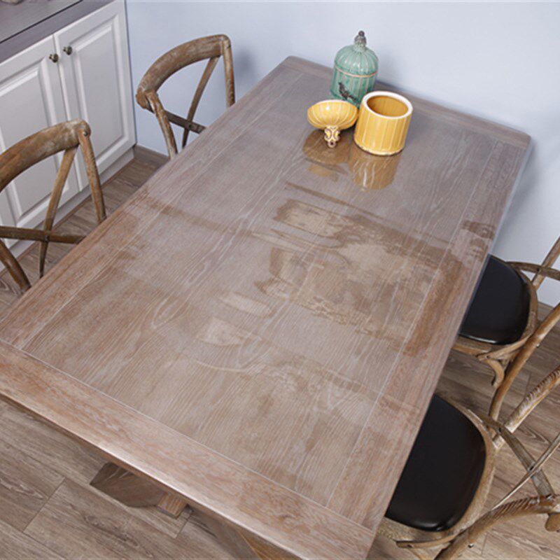 环保pvc桌布防水防油软质玻璃塑料桌垫免洗茶几垫餐桌布水晶板