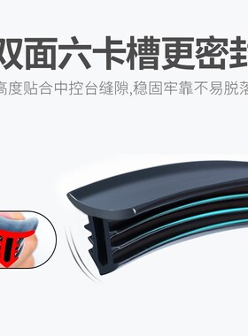 宝马MINI迷你cooper汽车内饰改装饰用品专用配件F55F56中控密封条