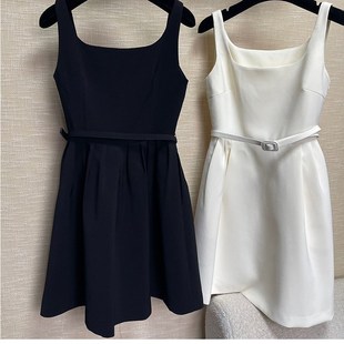 高级感轻熟风收腰显瘦连衣裙女2025早新款 复古气质名媛裙子 法式