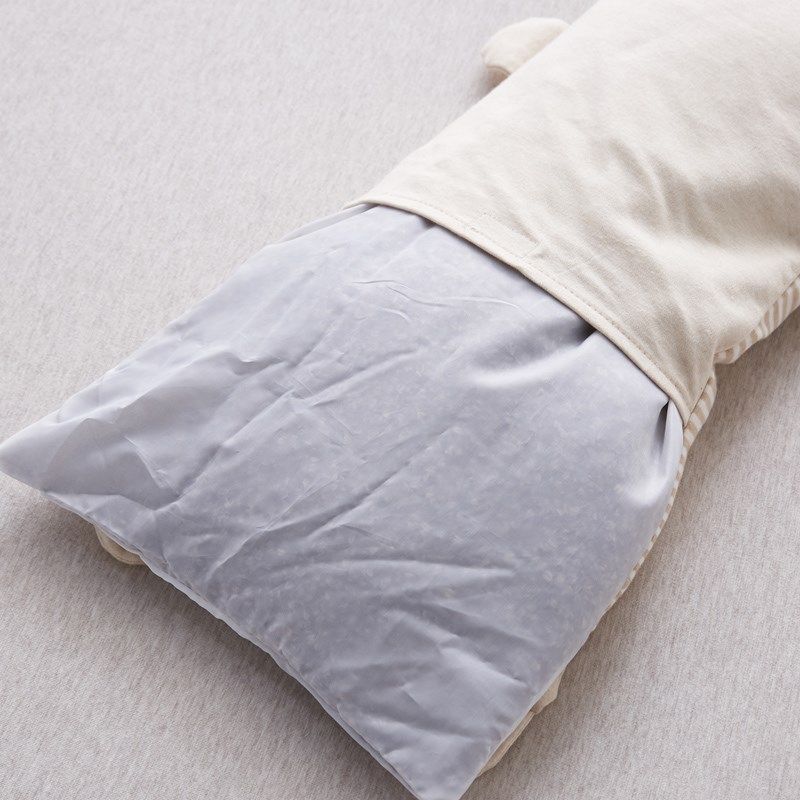 儿童纯棉荞麦枕头护颈椎助睡眠幼儿园宝宝婴儿专用午睡枕芯30x50